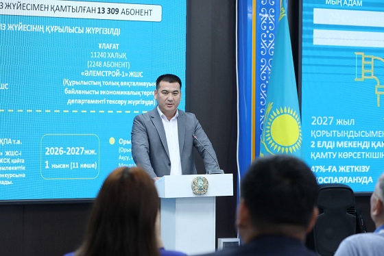 инфрақұрылымды дамыту