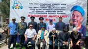 Жеңіс күніне орай ардагерге құрмет көрсетілді