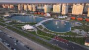 Жасанды көлі бар демалыс