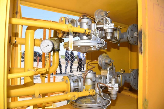 Қаратау ауданында газбен қамту жұмыстары