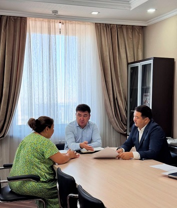 Құрылыс басқармасы басшысы қала тұрғындарын жеке қабылдады