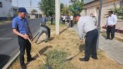 Түркістанда кәсіподақ мүшелері тазалық