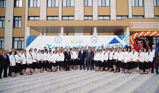 Түркістан облысында тағы бір мектеп