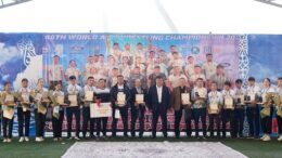 Әлем чемпиондарына құрмет көрсетілді