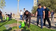 Ғабит Сыздықбеков жергілікті тұрғындармен бірге «Астана»