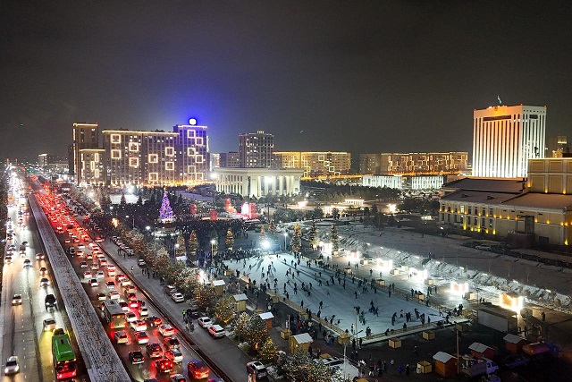 зажгли огни