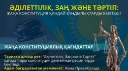 Жаңа Конституциялық қағидаттар