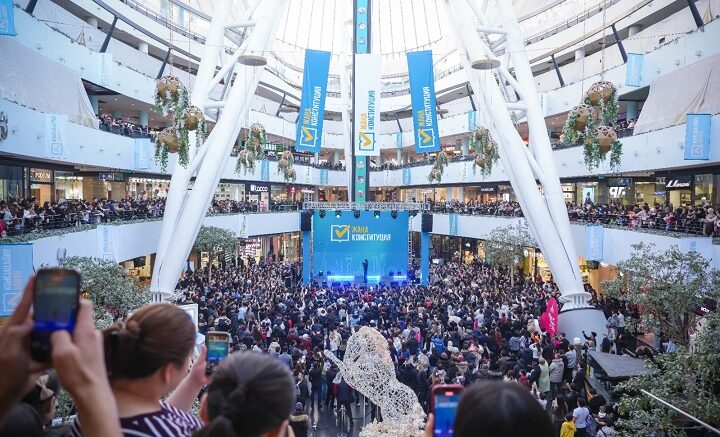 Астанада референдумды қолдауға