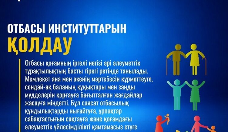 отбасы институттарын қолдау